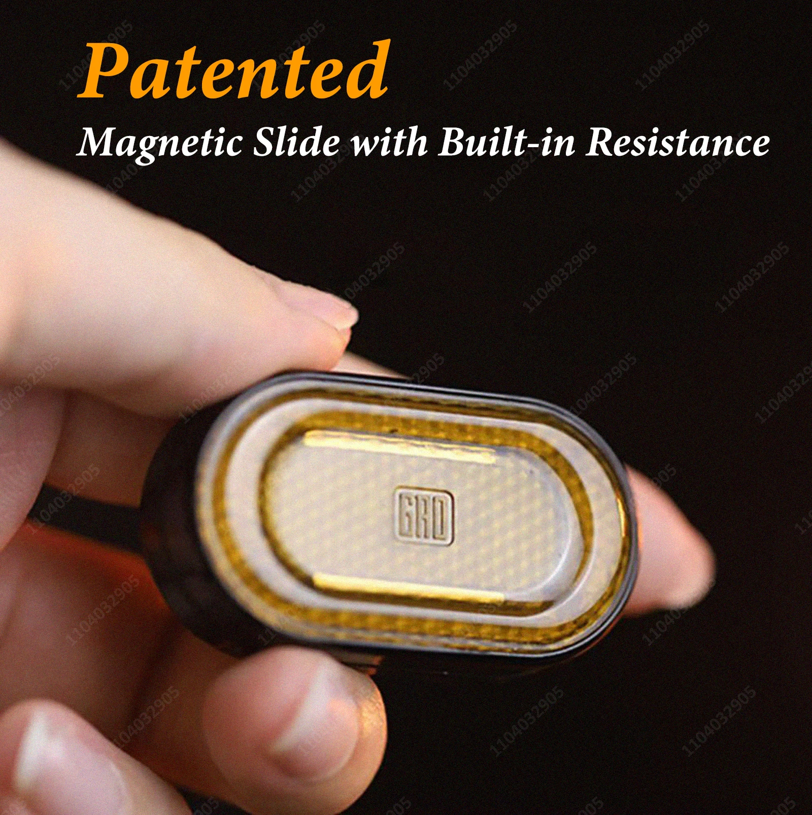 EDC GEM PC Fidget Slider Scheda meccanica Push Rich Coin Fidget Spinner Fidget Gear Gadget Sollievo dallo stress Anti ansia Ragazzo Regalo