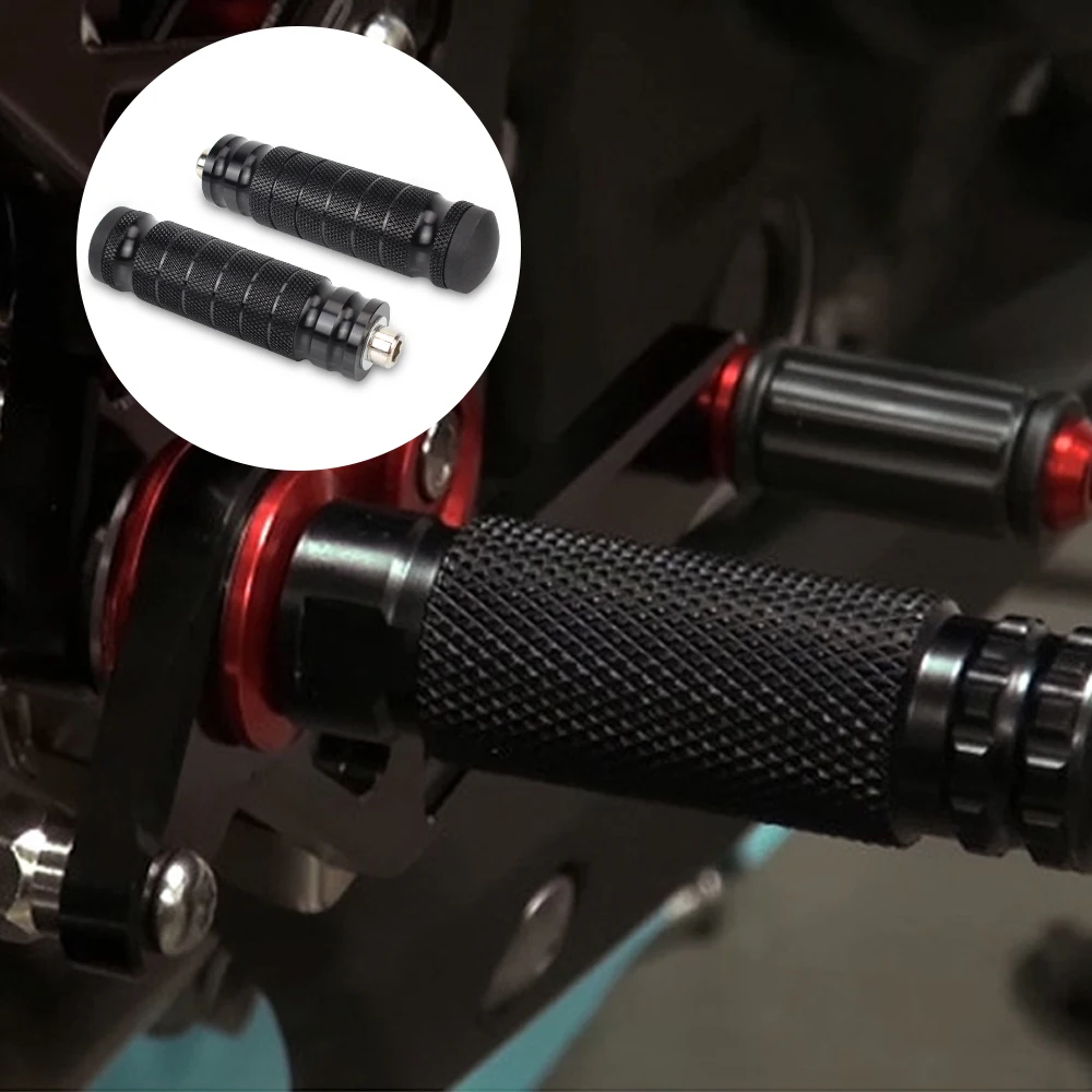 

2 шт., подножки для мотоцикла, задние подножки, резьба, задний комплект педалей, подножки для мотоцикла, педаль заднего сиденья