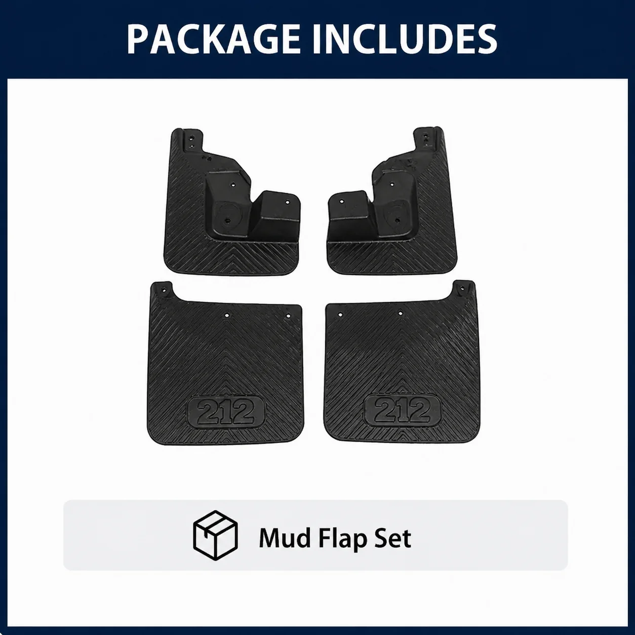 

For BAIC 212 T01 2024 2025 Car Four-wheel Mudguard Modified Front and Rear Wheel Lining Mudguard Accessories