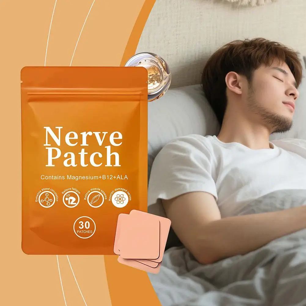 Neural Soothing Patch - Herbal Care Patch Comforts the Body Ensures Stable Restful Sleep Lightweight Herbal Ingredients Patch image 5