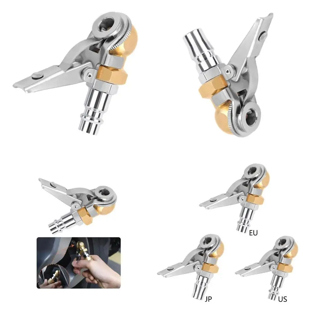 02de ban chuck inflator selang barb udara chuck ban inflator ban chuck selang chuck