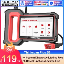 Thinkcar THINKSCAN Plus S5 S6 Car Diagnostic Tools OBD2 Automotive Scanner Mulit-system Obd 2 Code Reader Scanner For Auto