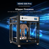 TRONXY VEHO 500 Pro High Speed FDM 3D Printer 300mm/s Fast Printing Large Print Size 500*500*600mm with Klipper Firmware