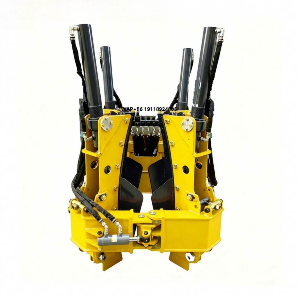 Factory Wholesale Tree Spade Tree Transplanter Tree Digger Match Skid Steer Loader Wheel Loader Excavator Tractor