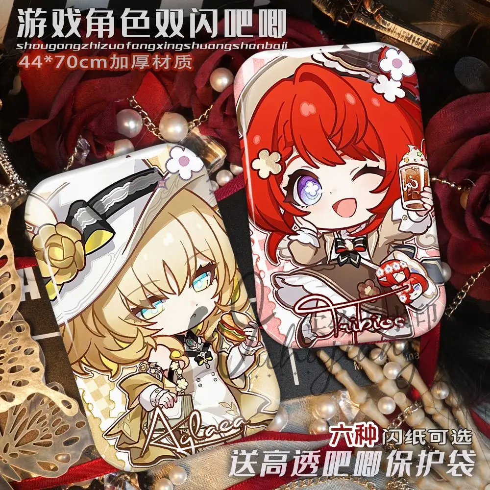 

2 шт. Honkai: Star Rail аниме Aglaea милые броши булавки значок рюкзак аксессуары для костюмов модные украшения подарки для друзей