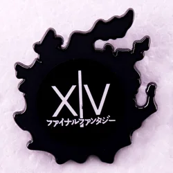 Final Fantasy XIV Enamel Pin Classic Game Badges Brooches Gamer Gift
