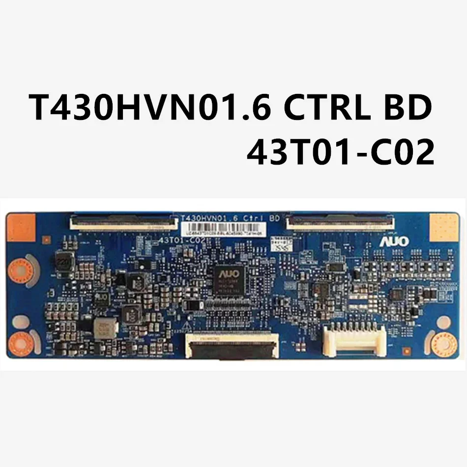 

Плата Tcon T430HVN01.6 CTRL BD 43T01-C02 для Samsung UN43J5200AF, плата контроллера ЖК-дисплея T430HVN01.6 43T01-C02