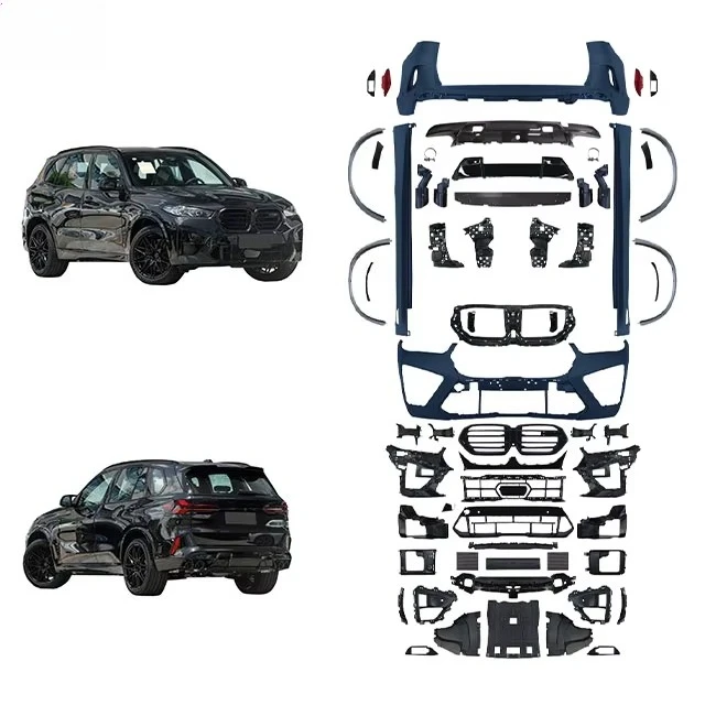 

FW Manufacturing 2023+ for X5 G05 G18 Car Accessories Kit PP Front Rear Bumper Side Skirt Full Body New Condition Included
