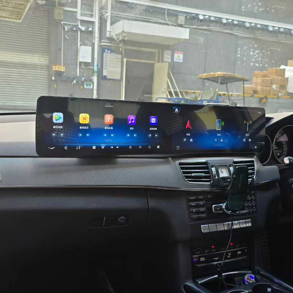 8+128G 12.8+12.8 inch Dual HD Screen Android13 Radio For Mercedes-Benz E-Class 2009-2015 Carplay Sound GPS Navigation Multimedia