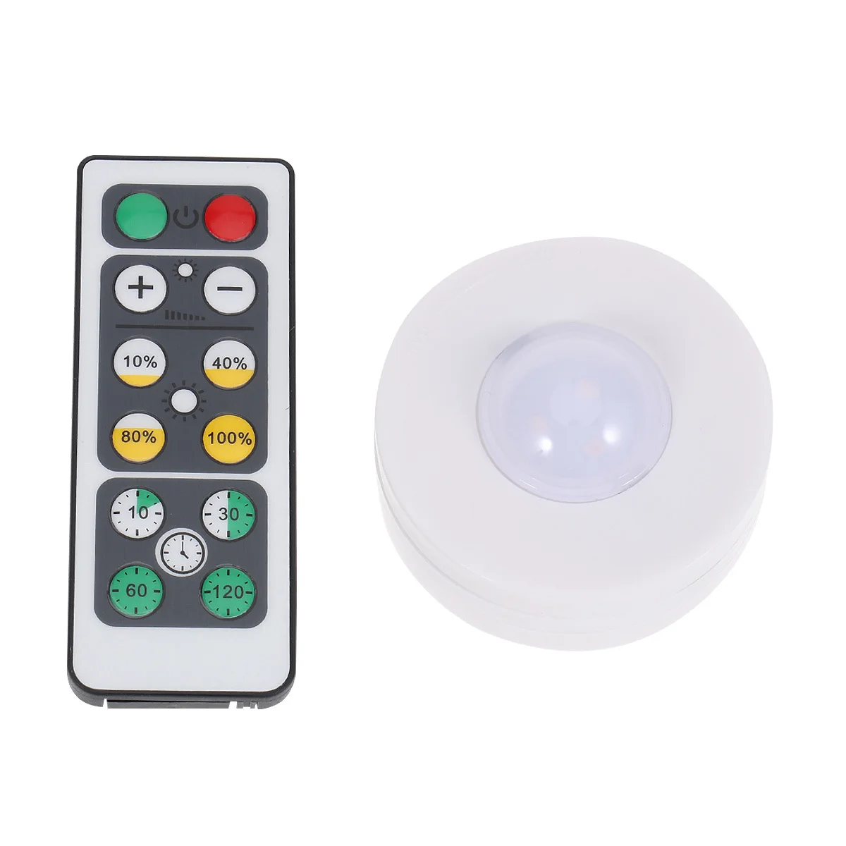 

4Pcs Wireless Remote Cabinet Light LED Accent Lights for Cupboard Bedroom Storage Room Touch Panel Control Remote Operated Warm