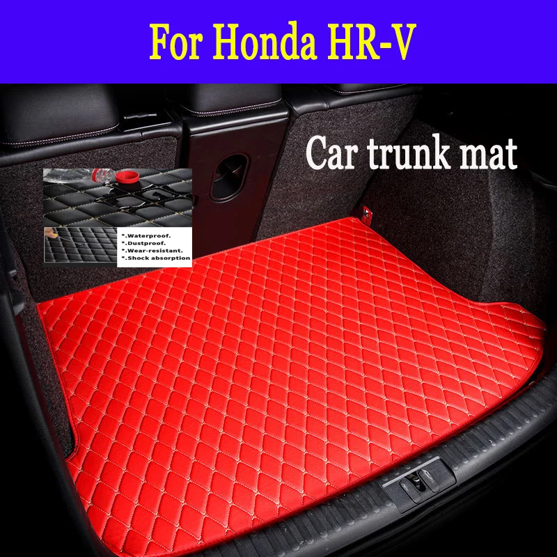 

Car Trunk Mats For Honda HR-V Vezel RU 2022 2023 2024 5seat Accessorie Interior