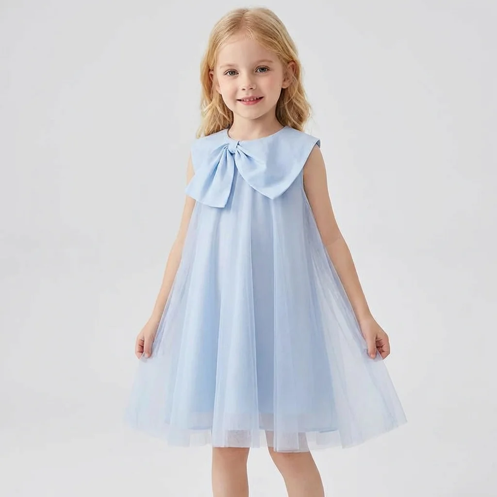 Sweet summer baby girl dress new style thin cute children clothing kids dress toddler girls