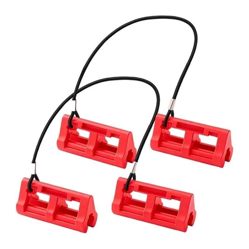 Hydraulic Steering Clip 2-Pack Outboard Steering Locks- Prevents Motor Movement During Towing For Boat Applications Position