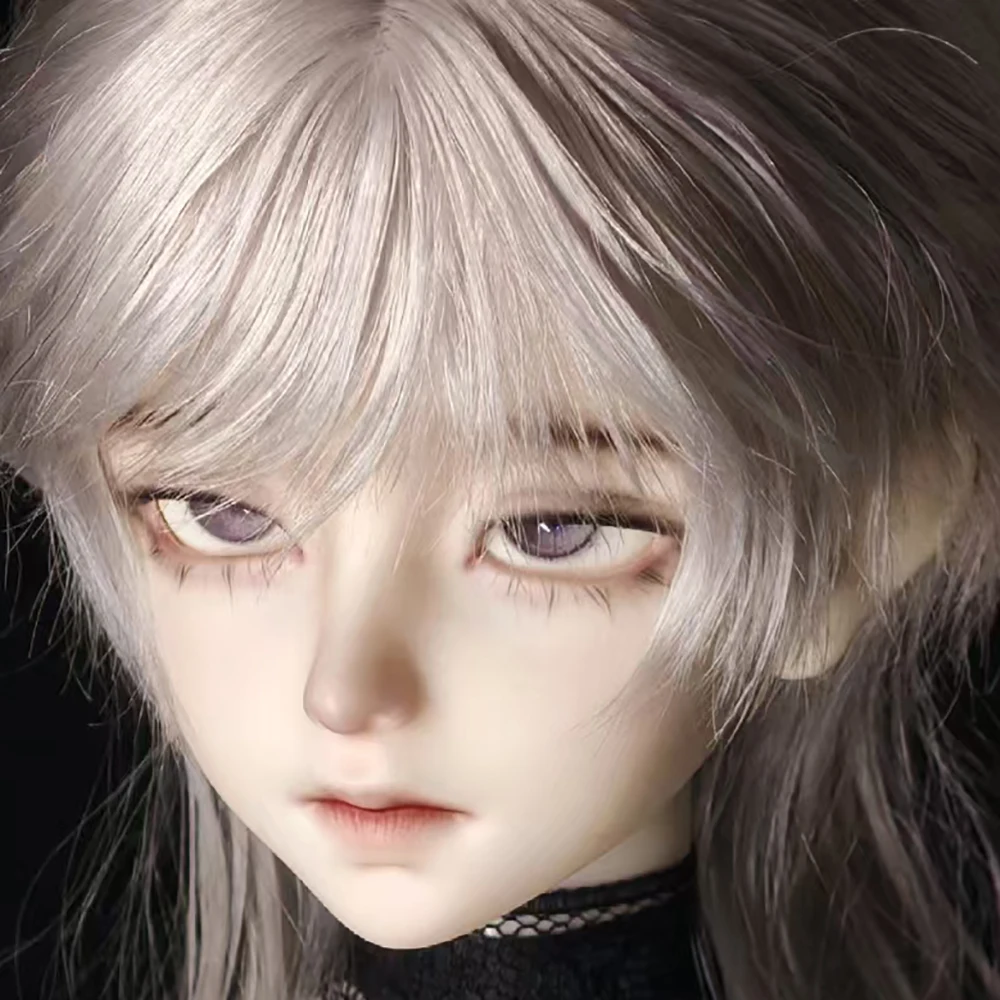 1/4 BJD Doll Head No Makeup Resin Material Men Doll Head DIY Doll Accessories Toy
