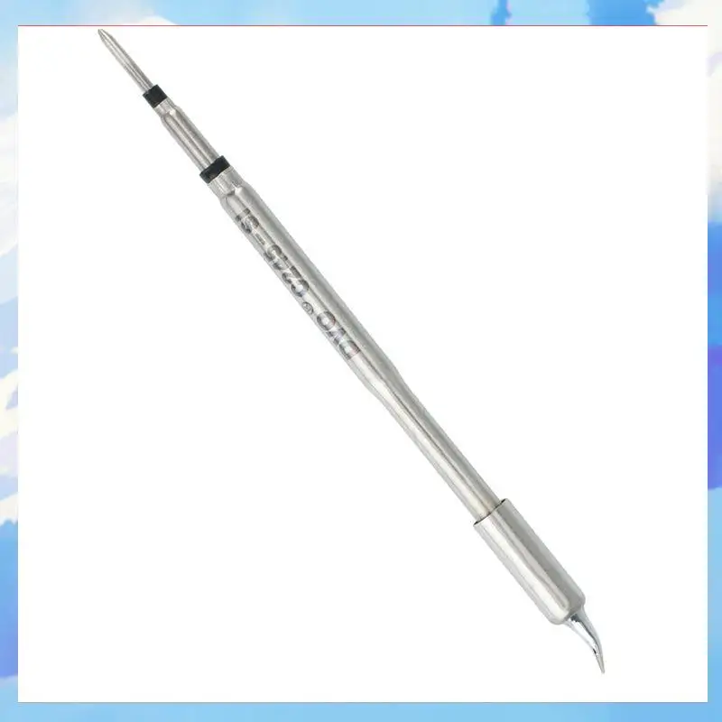 2X DVO For JBC C245 Soldering Iron Tips Welding Nozzle Grip Compatible C245-029 C245-030 Solder-Tipped Knife-[A22I]