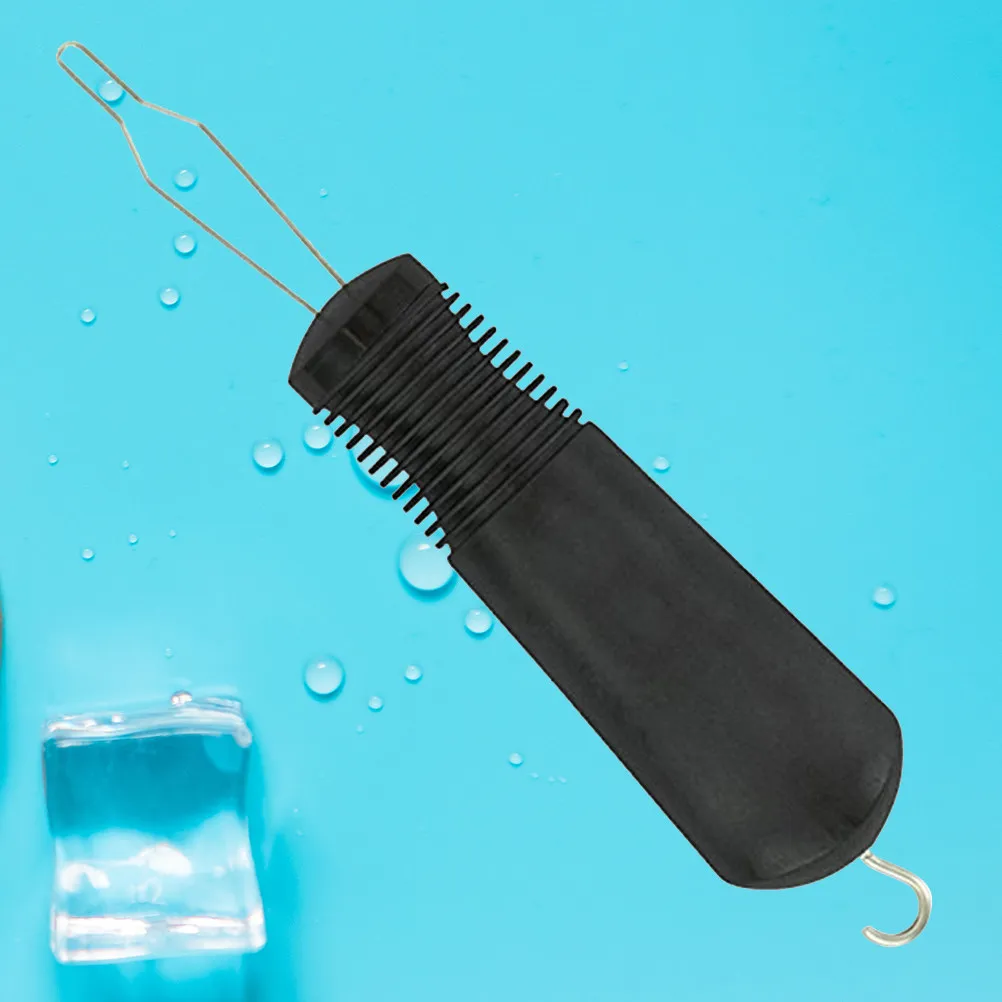2Pcs Button Hook Dressing Aids Tool Wire Loop for Button Pull and Zipper Fastening One Hand Easy Operation Dressing Aids