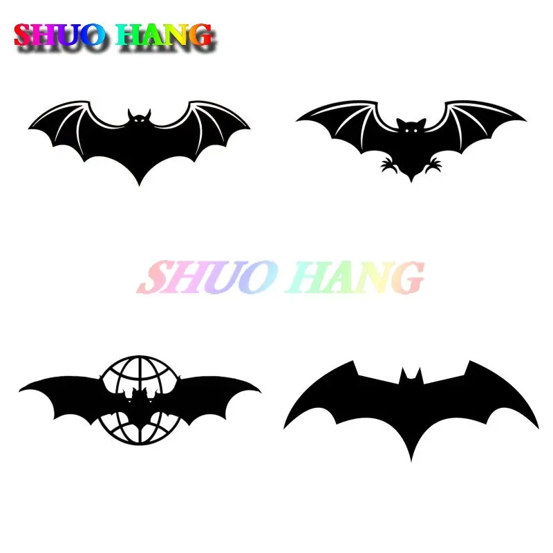 

Halloween Bat Reflective Car Stickers PVC Vinyl Waterproof Film Decal for Automobile Motorcycle Bicycle Body Door Helmet Windows