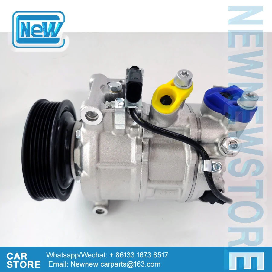 

6SES14C Auto ac compressor for AUDI A5 Q5 A4 ALLROAD 8T0260805N 437100-8010 4371008010 DCP02097 8T0260805E 4M0820803 447150-5356