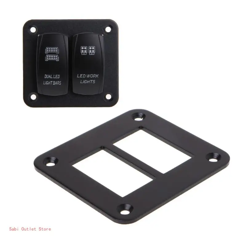 2 Hole Panel 2/3/4/6 Way Housing Holder For Bus Car Boat Auto Part