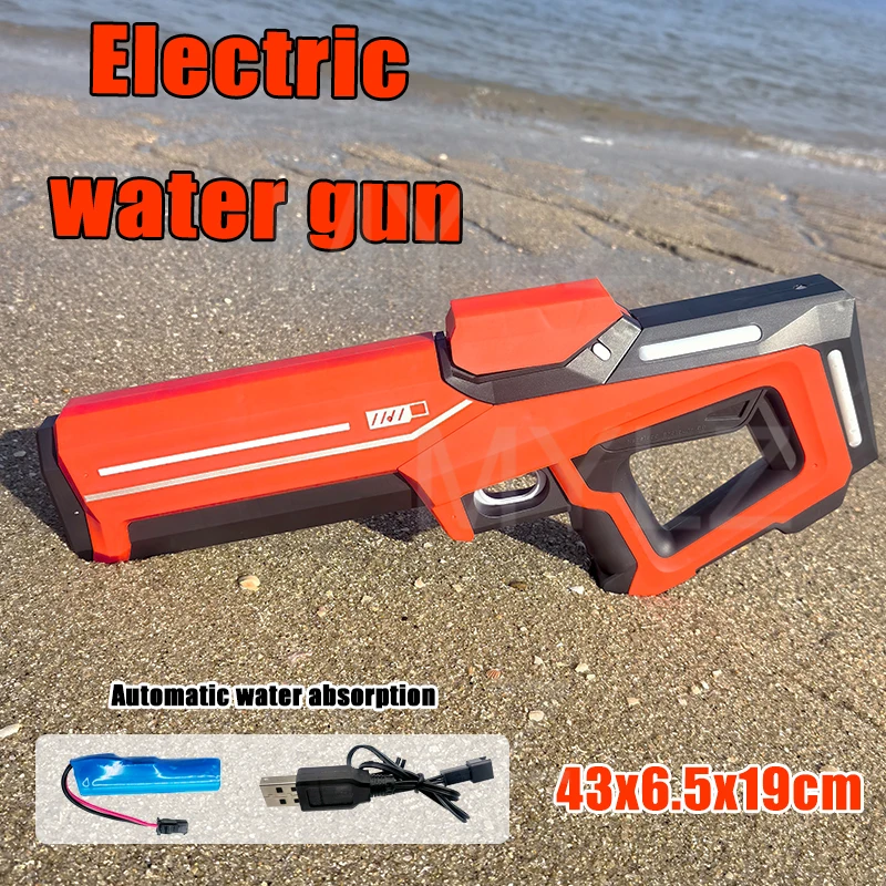 Automatisch Wasser Hochdruck Elektrische Wasserpistole Spielzeug für Kinder Sommer Outdoor Pool Kampf Spiele Kinder Wasser Spielzeug Geschenk