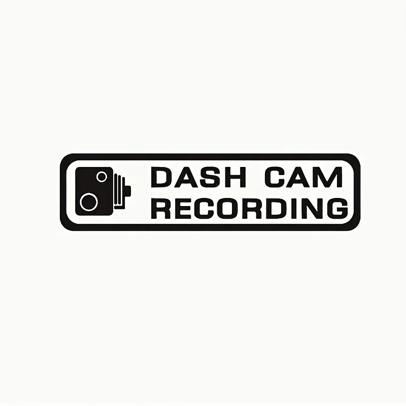 Dash Cam Car Sticker: Windshield Sticker, HD Camera, Car Performance Parts, Car Performance Exterior