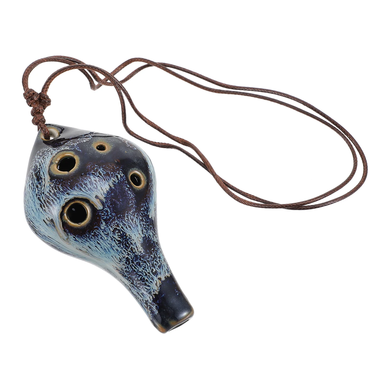 

Creative 6-Hole Ceramic Alto Ocarina Mini Beginner Practice Wind Instrument Portable Portable 6-Hole Ceramic Creative Ocarina