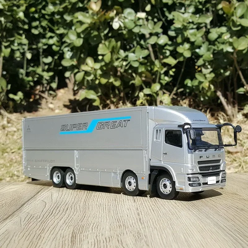 

FUSO SuperGreat Container Truck Alloy Car Diecast 1:43 Scale Model Collection Souvenir Display Ornaments