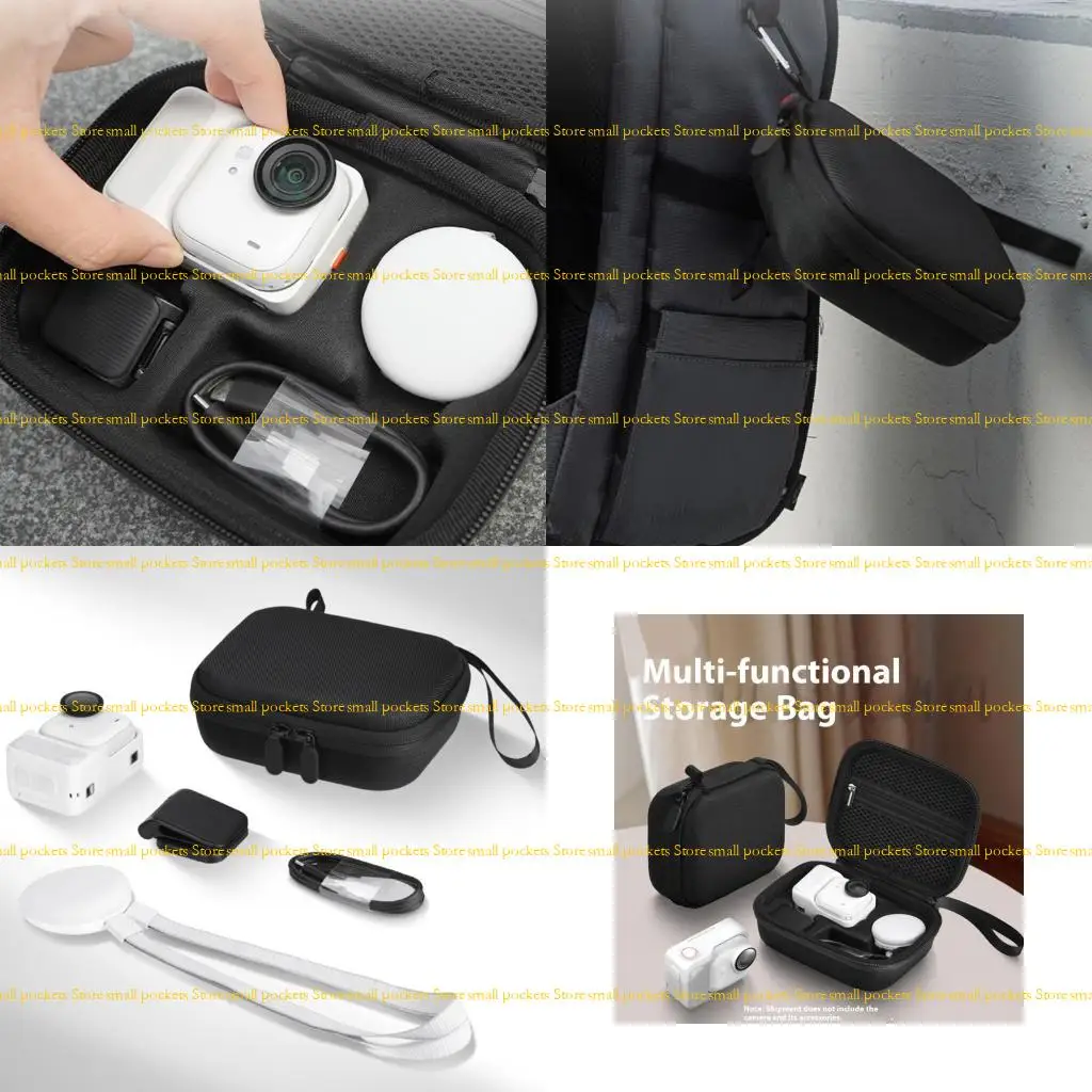 R1WD Shockproof Travel Storage Bag With Soft Interior For Go Camera Equipment