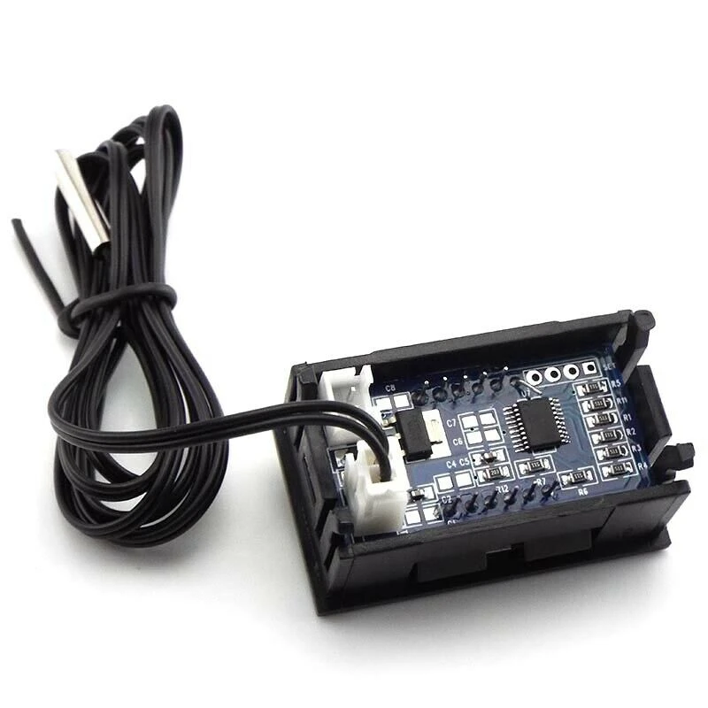 Entrega em 24 horas DC 12V LED Termômetro com display digital -50- 110 Celsius Medidor de temperatura para carro Veículo