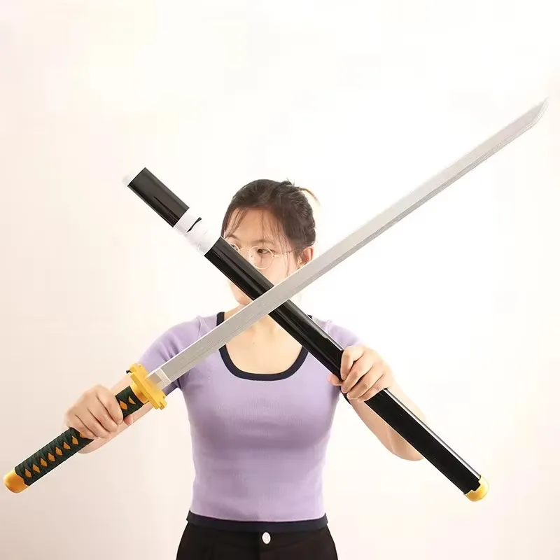 104Cm Okkotsu Yuta Wapen Samurai Jujutsu Kaisen Anime Perifeer Zwaard Houten Abs Katana Wapen Cool Model Cosplay Collecties