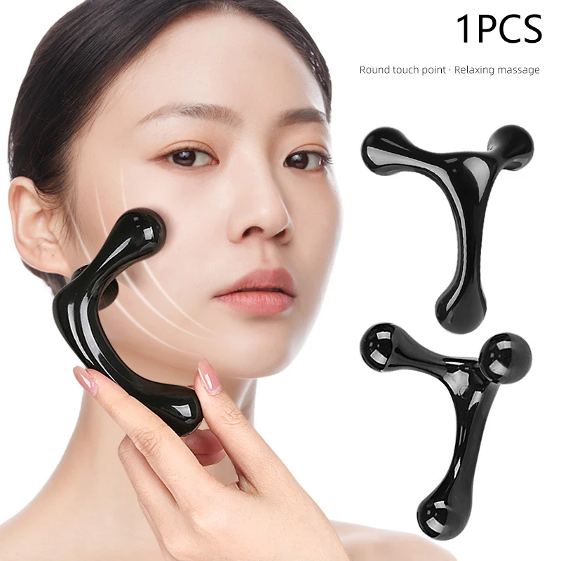 

Arch Body Massager Handheld Health Balance Three Ball Back Massage Stick Relax Acupressure Health Massage Tool