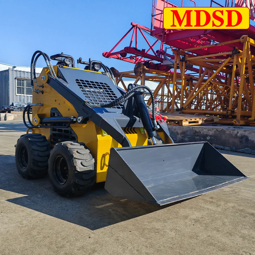 Economical Wheel Skid Steer Loader Low Operating Cost for Daily Use Best-Selling Wheel Skid Steer Loader for Small Construction