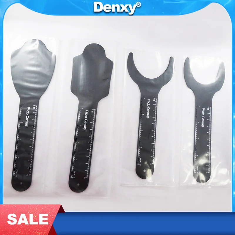 

2pcs Normal Quality Dental Stainless Steel Photography Contrast Dental Black Background Board Autoclavable Dental Mirror