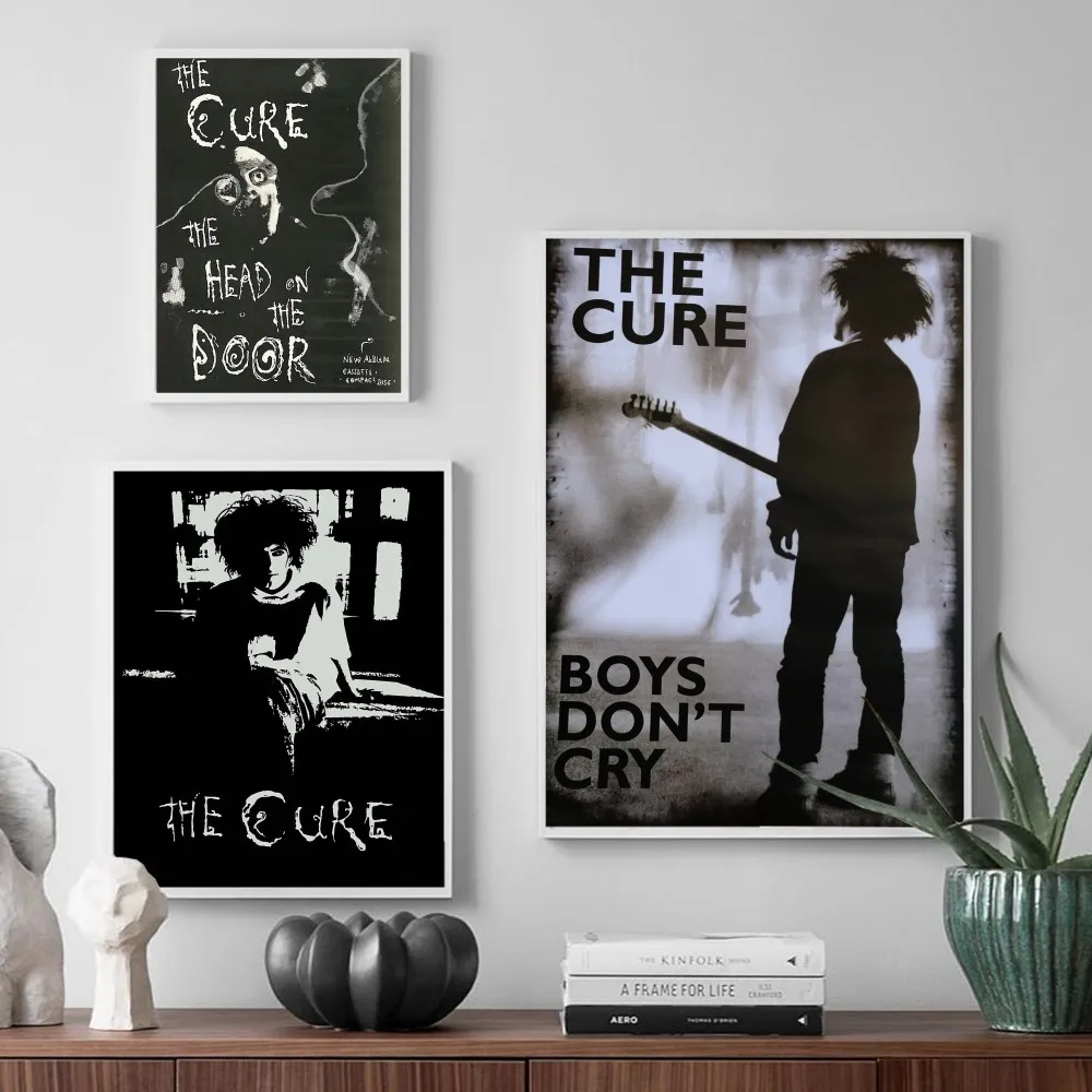 The Cure Band Whitepaper Poster HD Quality Poster Wall Art Painting Study Room Wall Decor