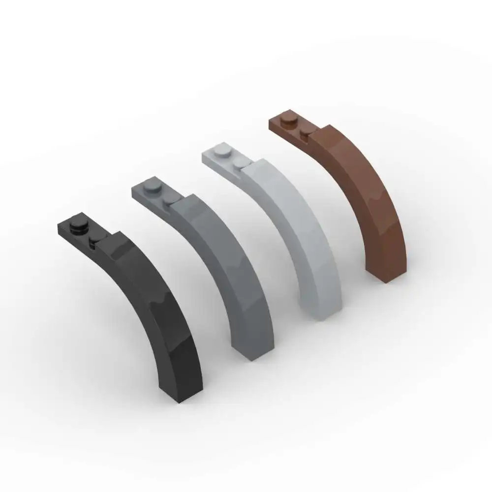 MOC 10PCS Stacking 15967 6060 Brick Arch 1x6x3 1/3 Curved Top Substitutable Building Blocks Toys  Adults Boys Holiday Gifts