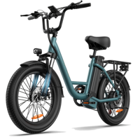 URLIFE E20 Electric Bike For Adults 250W Motor Electric Bike 48V 13AH 20 Inch Tires City Commuter Electric Bike
