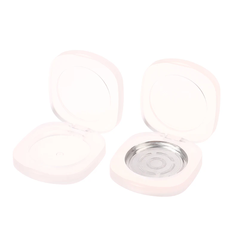 Flip Solid Ointment Box Eye Shadow Blush Box High Light Repair Powder Box Cosmetic Round Storage Container Frosting Single Boxes