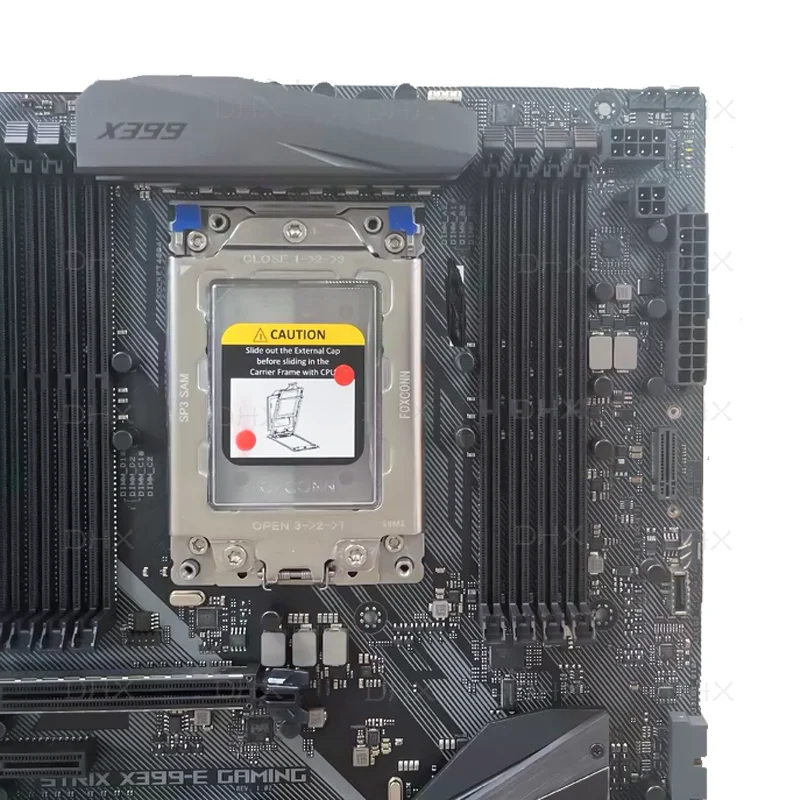 For ROG STRIX X399-E GAMING Motherboard PCI-E3.0 U.2 M.2 128GB DDR4 X399 Mainboard 100% Tested Fully Work be shipp quickly DH