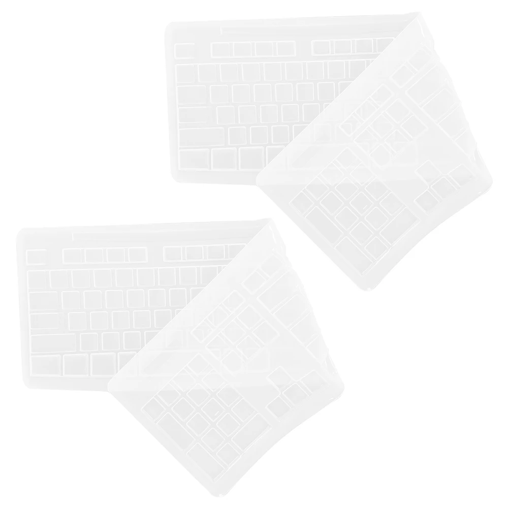 

2pcs Silicone Covers Waterproof Dust Proof Film For Mk270 Long Lasting Soft Keyboard Protector Keyboard Protection Film