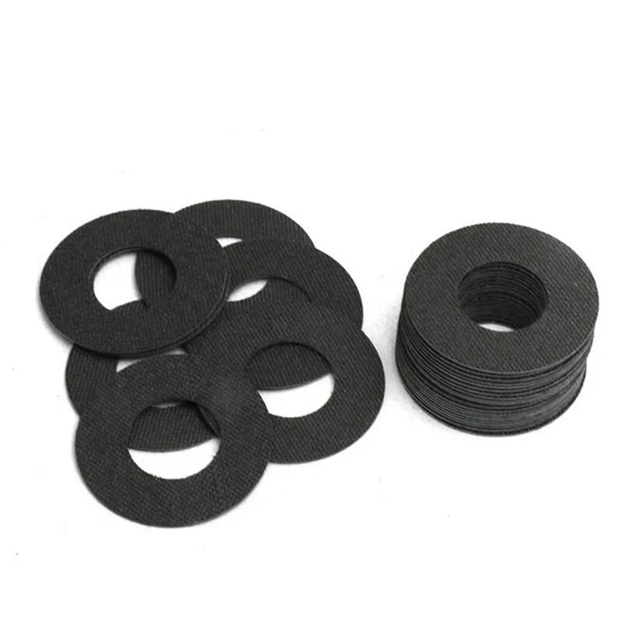 New 10PCS 0.5mm Fishing Wheel Special Discharge Force Alarm Carbon Fiber Brake Pad Reel Spinning Drum Wheel Accessories