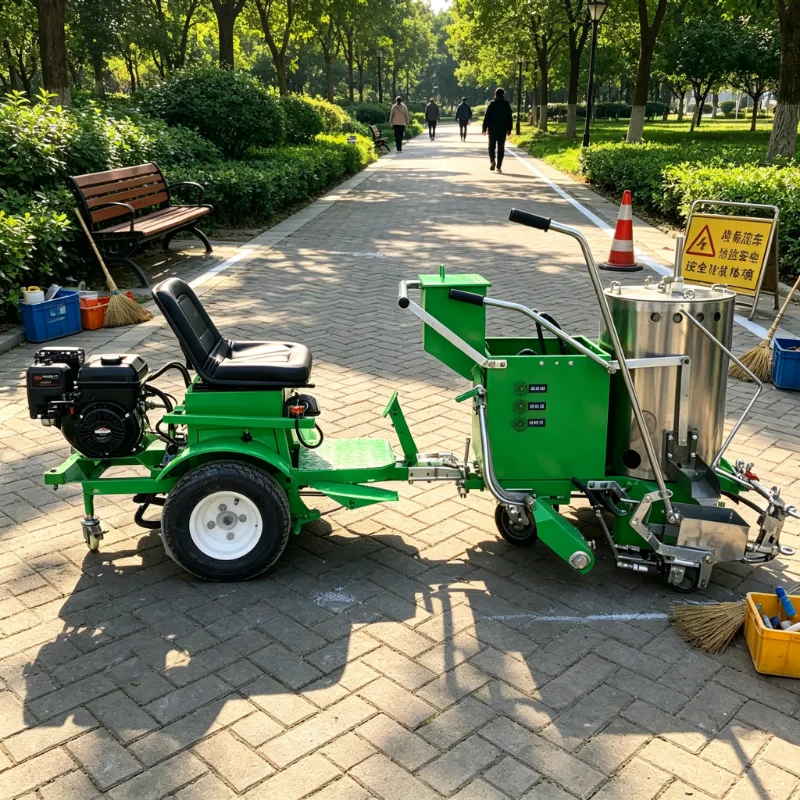 High Performance Thermoplastic Road Marking Machine Road Marking Remover Line Autonomous Pavement Marking Robot