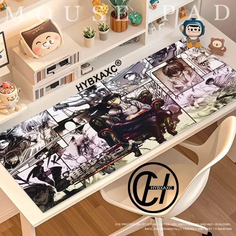mouse-pad-gamer-hd-extenso-para-laptop-e-desktop-acessorio-para-pc-gaming-tema-anime-a-attack-on-titan-levi