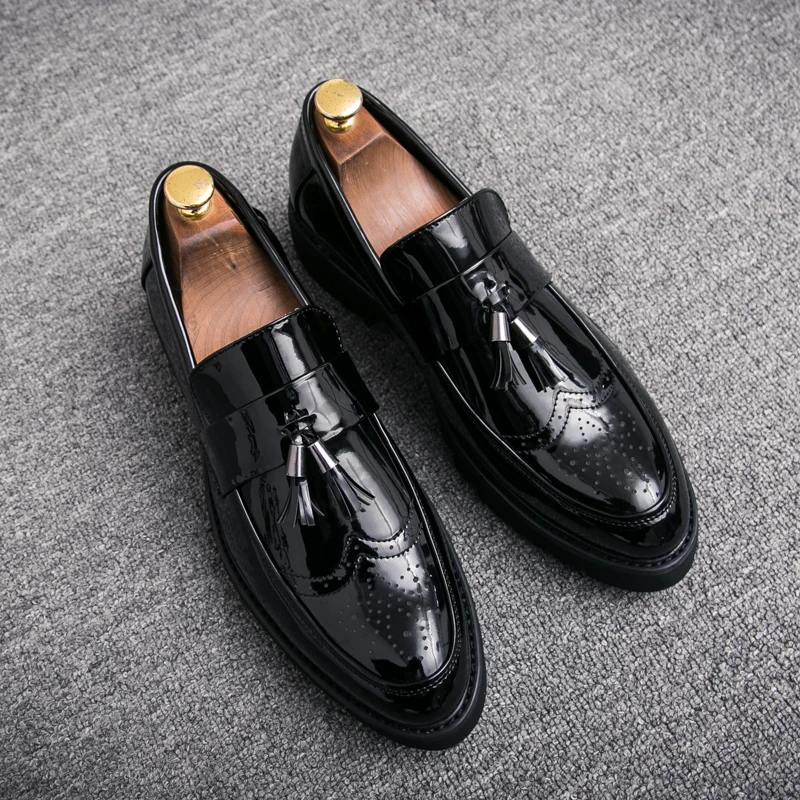 

Men Suit Shoes Professional Leather Shoes New Casual Sneakers Work Dress Shoes Original Male Formal Shoes Luxury Wedding Shoes