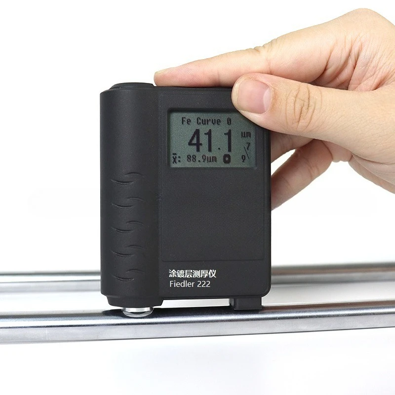 Automatic measurement of magnetism by coating thickness gauge