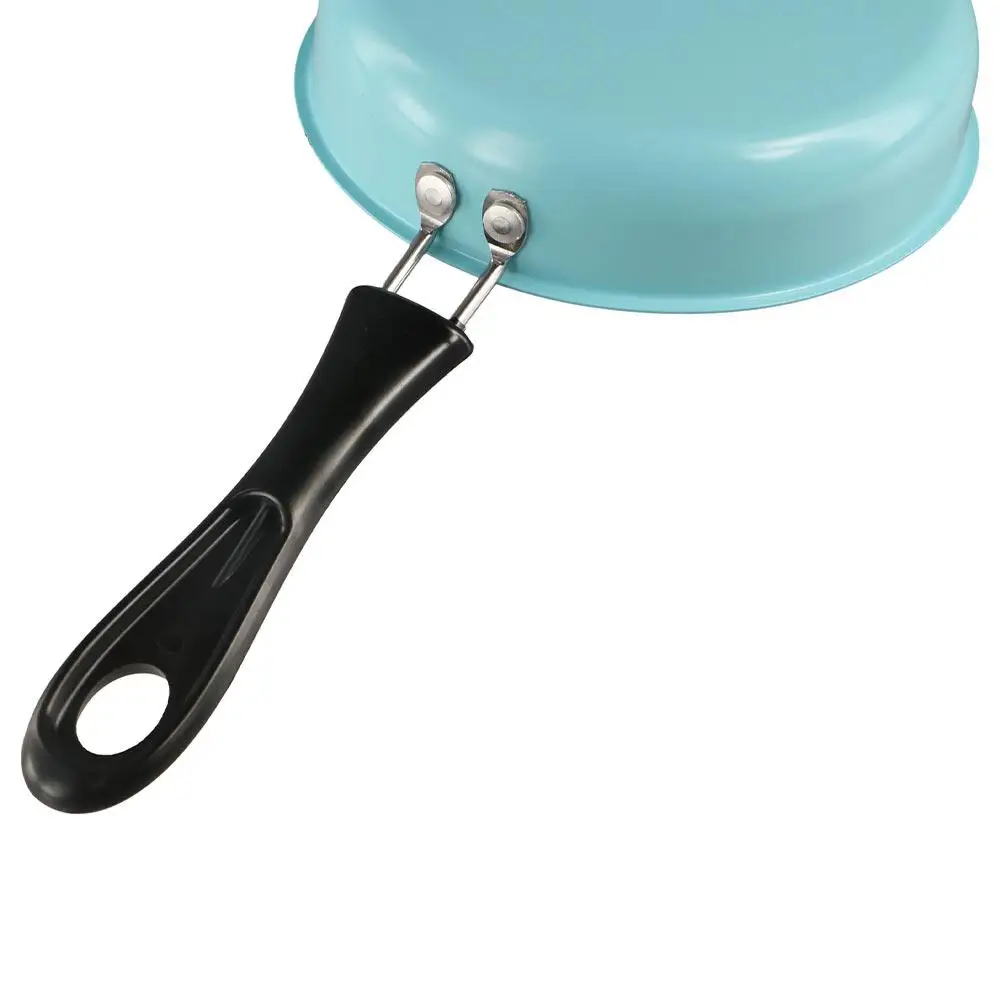 Cookware 12cm Mini Non-stick Pan Long Handle Professional Fry Egg Pan with Anti-stick Coating Lightweight Omelette Pot Baby Food
