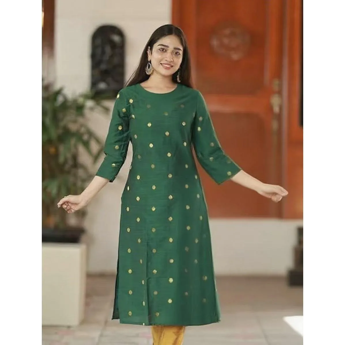 فستان مريح على الموضة للنساء من كورت المسلمات أنبوب مستقيم عرقية فيستيتي بحاشية شق مغربية دونا قفطان فستان عباية مغربية