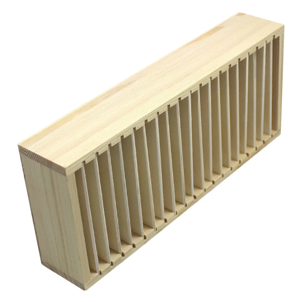 

Wood Multi Compartment Detachable Business Card Holder Organizer Box Portable Size for Office Desk Jewelry Storage Display