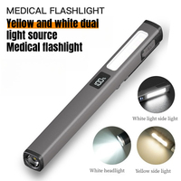 Super bright work light led magnetic strong light maintenance led flashlight for auto repair