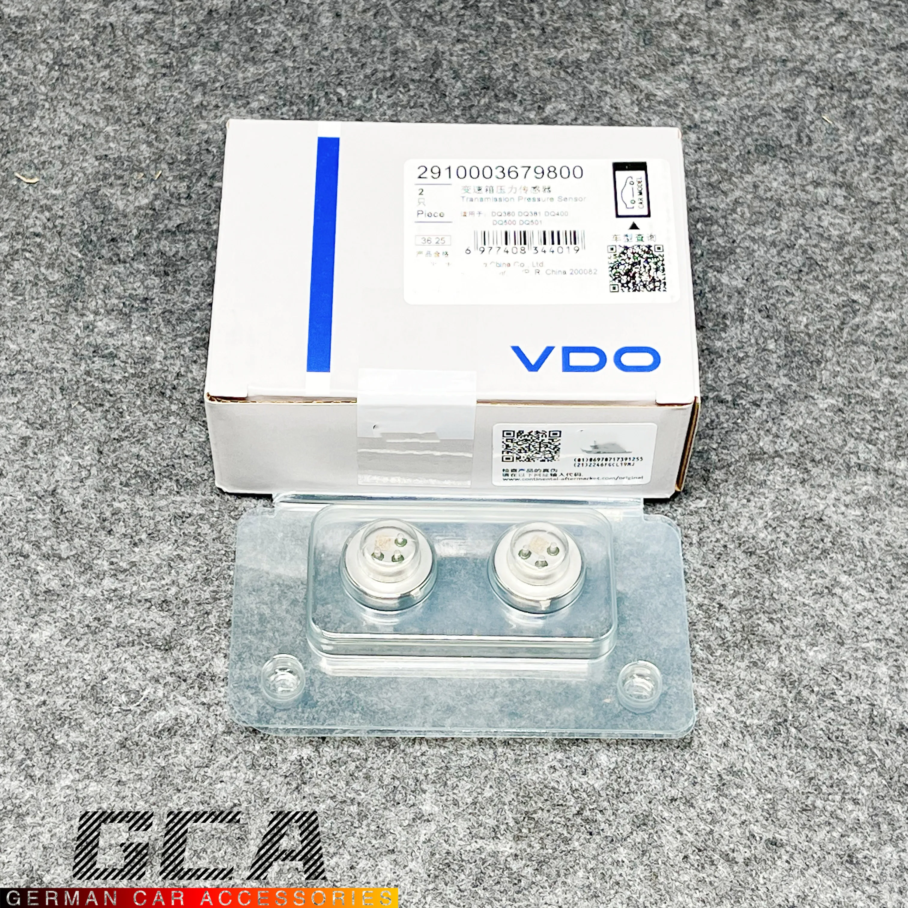 Оригинальный датчик давления VDO DQ500 0DE DQ380 DQ381 0GC TCU TCM для блока управления трансмиссией 725.0 для Audi Q3 A3 VW Tiguan