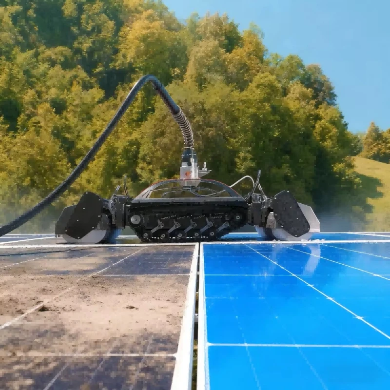 Factory Price Solar Panel Cleaner, Solar Cleaning Kit, Dry Cleaning Robot for Grid Power Station